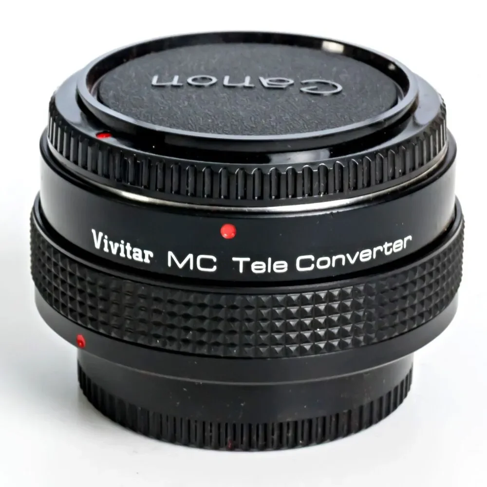 Vivitar MC Tele Converter 2X-4 FL-FD For Canon Made in Japan